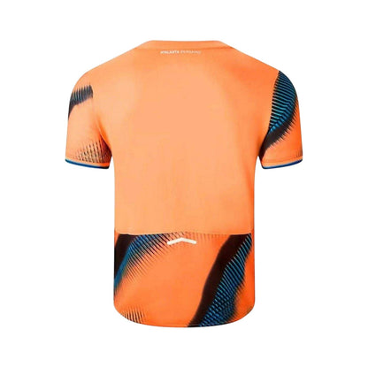 Orange - Back - New Balance Mens Atlanta 25-26 Football Shirt