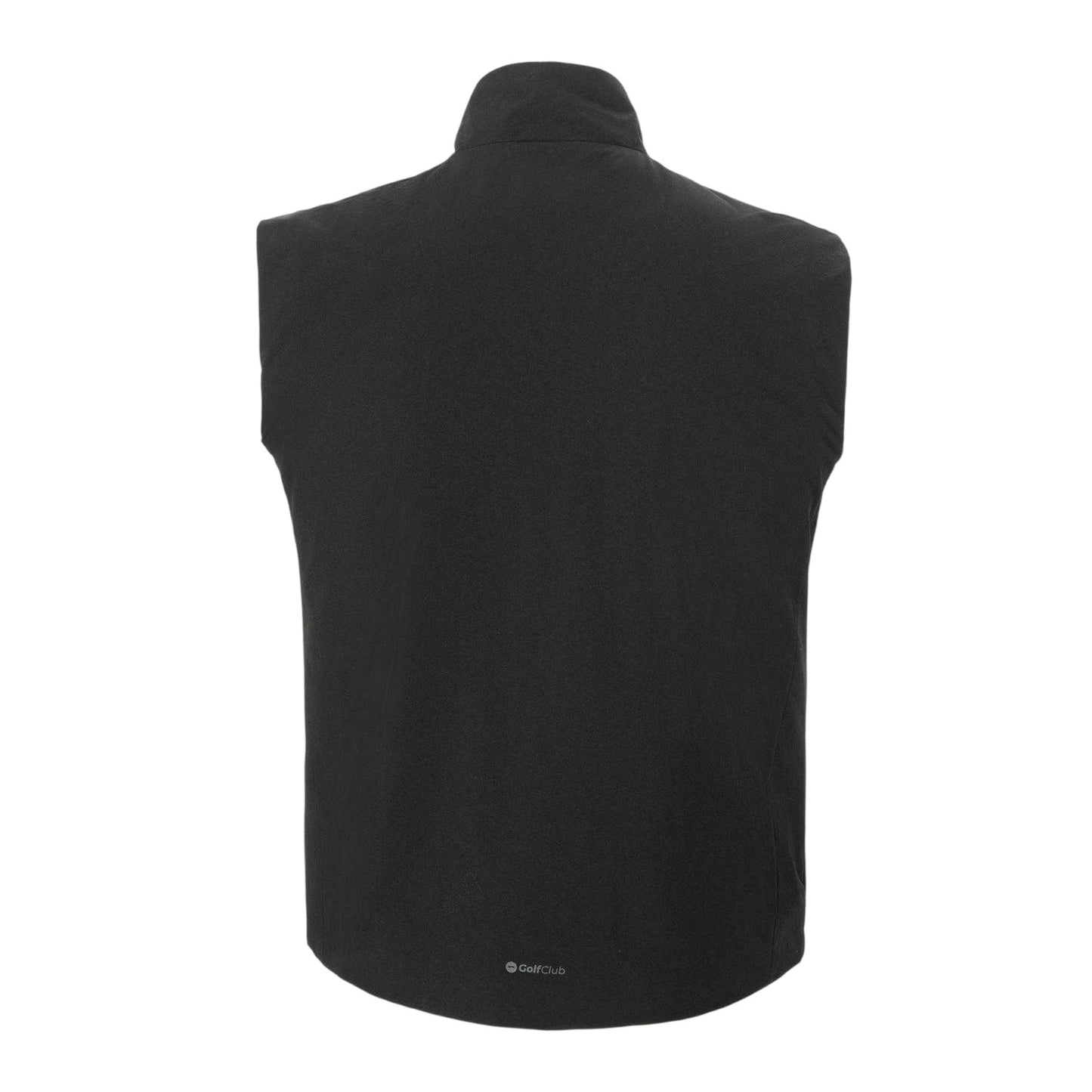 Black - Back - Slazenger Mens Full Zip Golf Gilet
