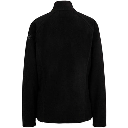 Black - Back - Ziener Womens-Ladies Januki Half Zip Fleece