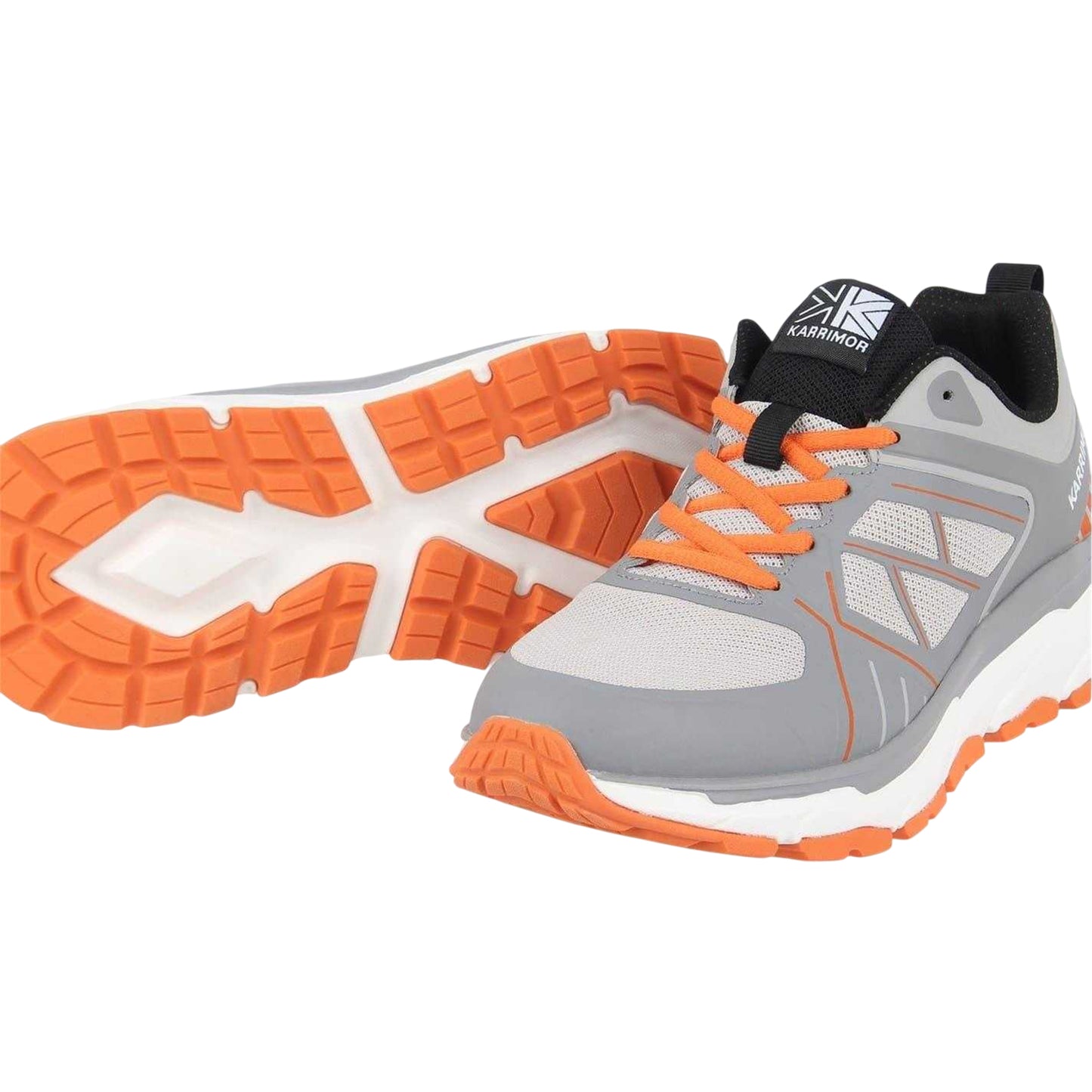 Grey-Orange - Lifestyle - Karrimor Mens Venom Shoes