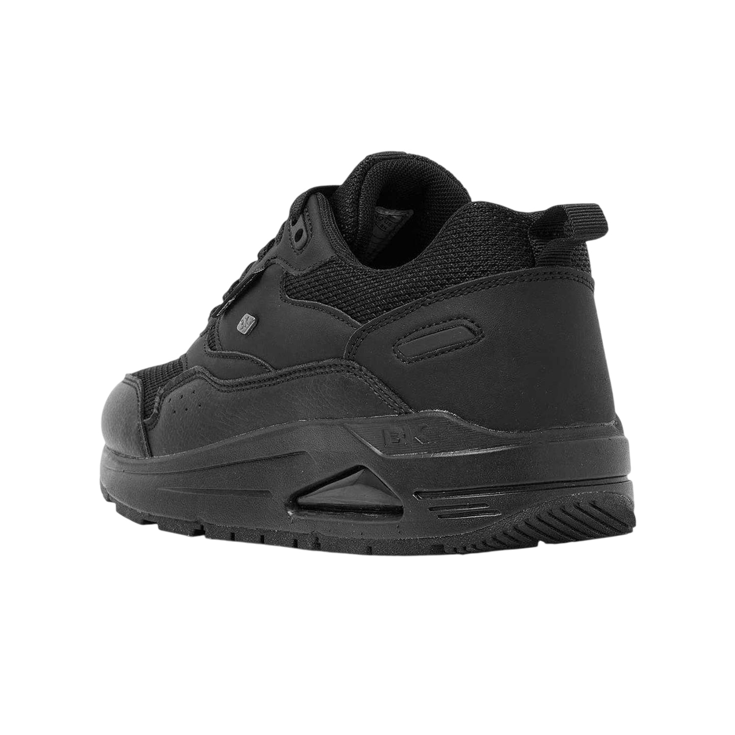 Black - Back - British Knights Mens Lennox Air Cushioned Trainers