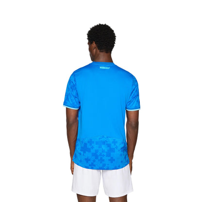 Blue - Back - New Balance Mens Bayer Leverkusen 25-26 Football Shirt