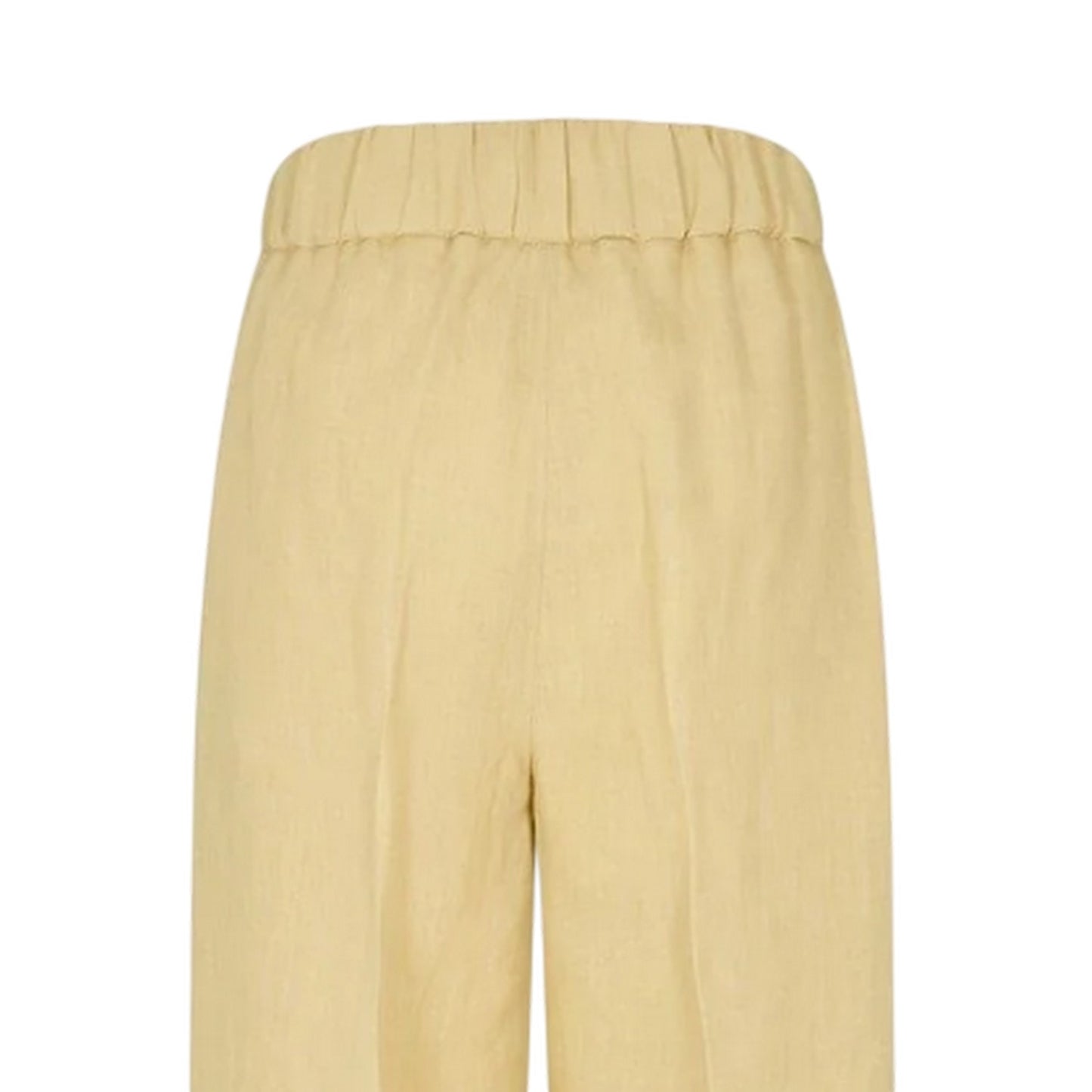 Beige-Blue - Lifestyle - Off White Womens-Ladies Knitted Wide Leg Trousers