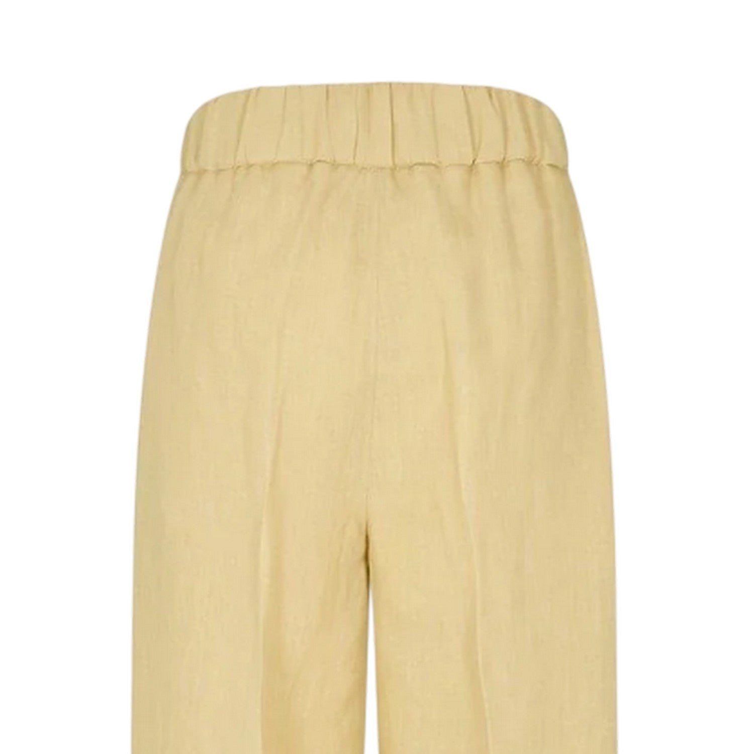 Beige-Blue - Lifestyle - Off White Womens-Ladies Knitted Wide Leg Trousers