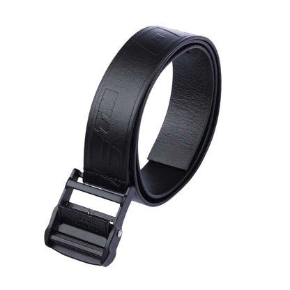 Black - Back - Off White Mens Industrial Leather Belt