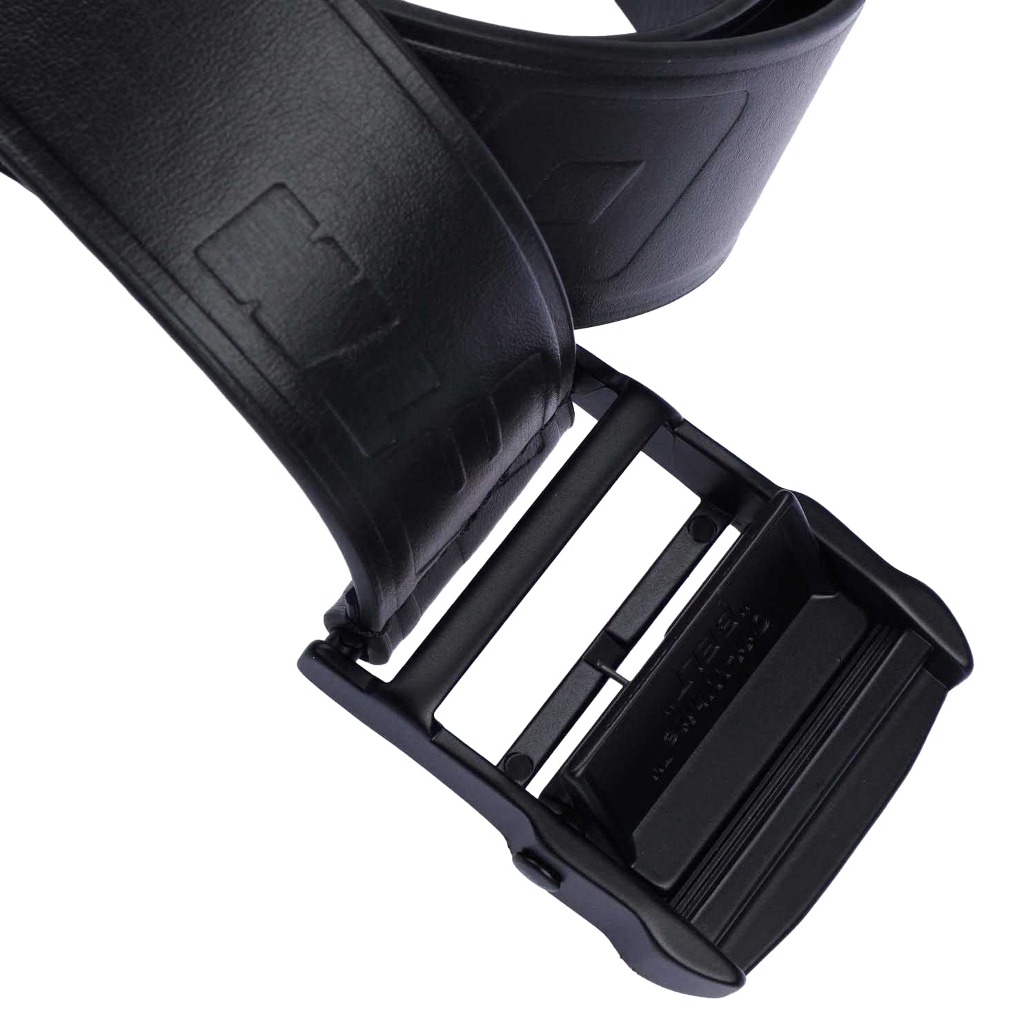 Black - Side - Off White Mens Industrial Leather Belt