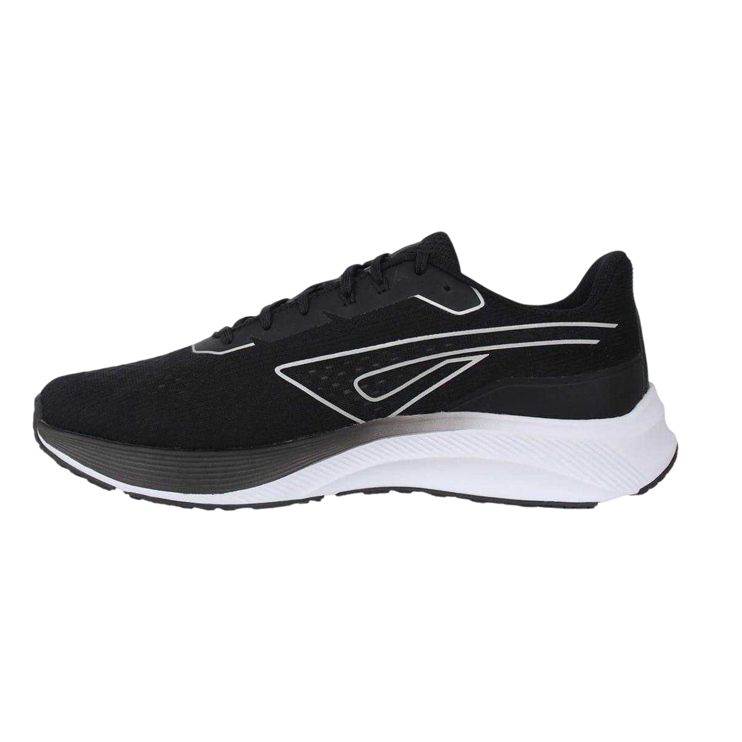 Black-White - Side - Karrimor Mens Rapid 5 Road Shoes