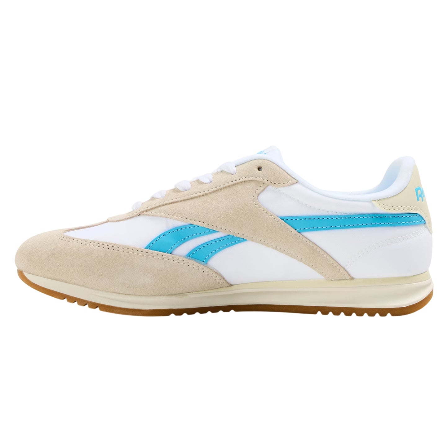 White-Blue - Back - Reebok Womens-Ladies World 70 Logo Trainers
