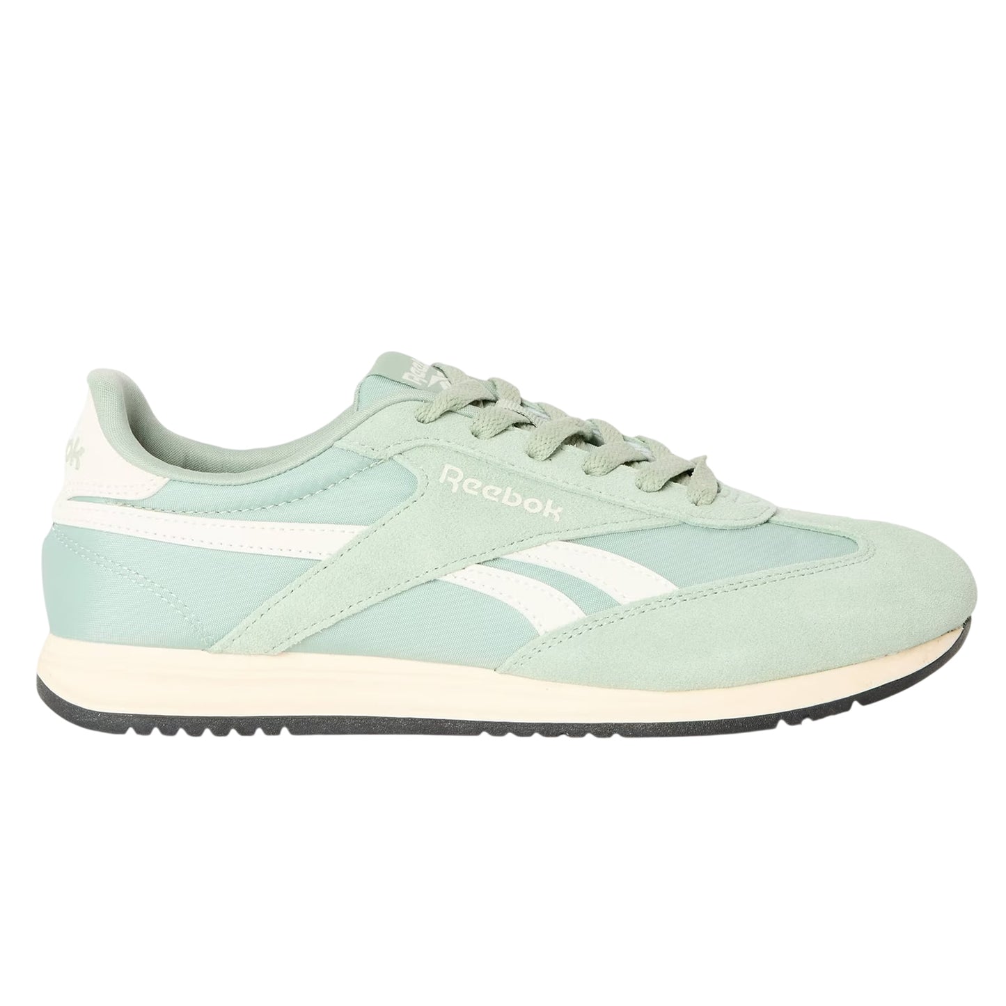 Green-Chalk - Front - Reebok Womens-Ladies World 70 Logo Trainers