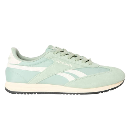 Green-Chalk - Front - Reebok Womens-Ladies World 70 Logo Trainers