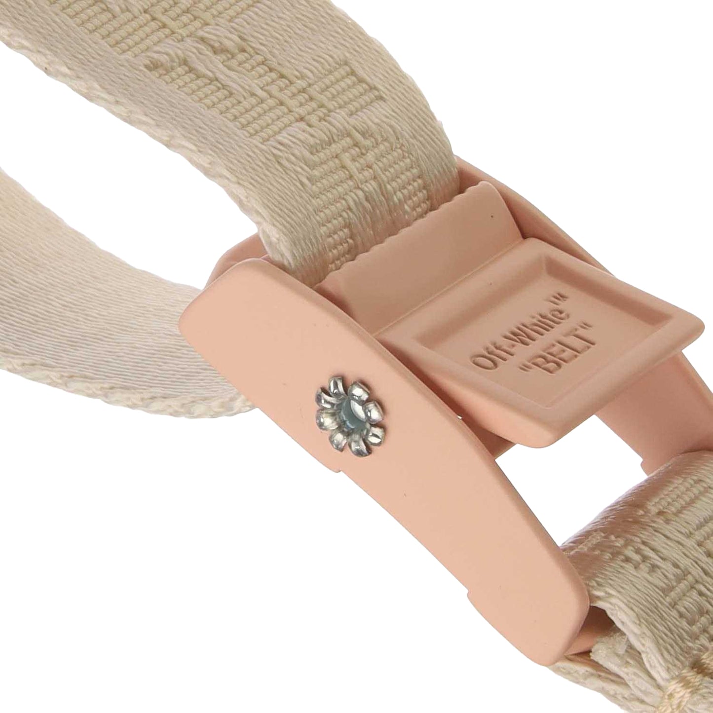 White - Back - Off White Industrial Belt