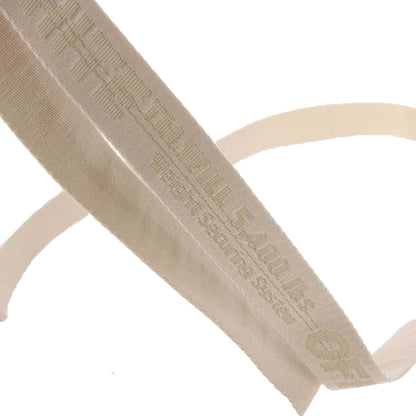 White - Side - Off White Industrial Belt
