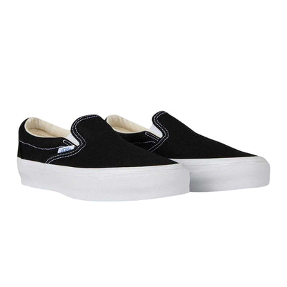 Black-White - Lifestyle - Vans Unisex Adult Reissue 98 Slip-on Platform Shoes