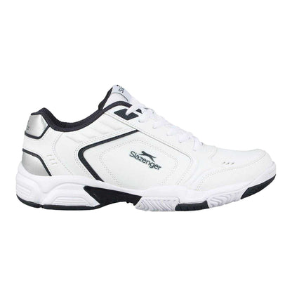 White-Navy - Front - Slazenger Mens Tennis Shoes