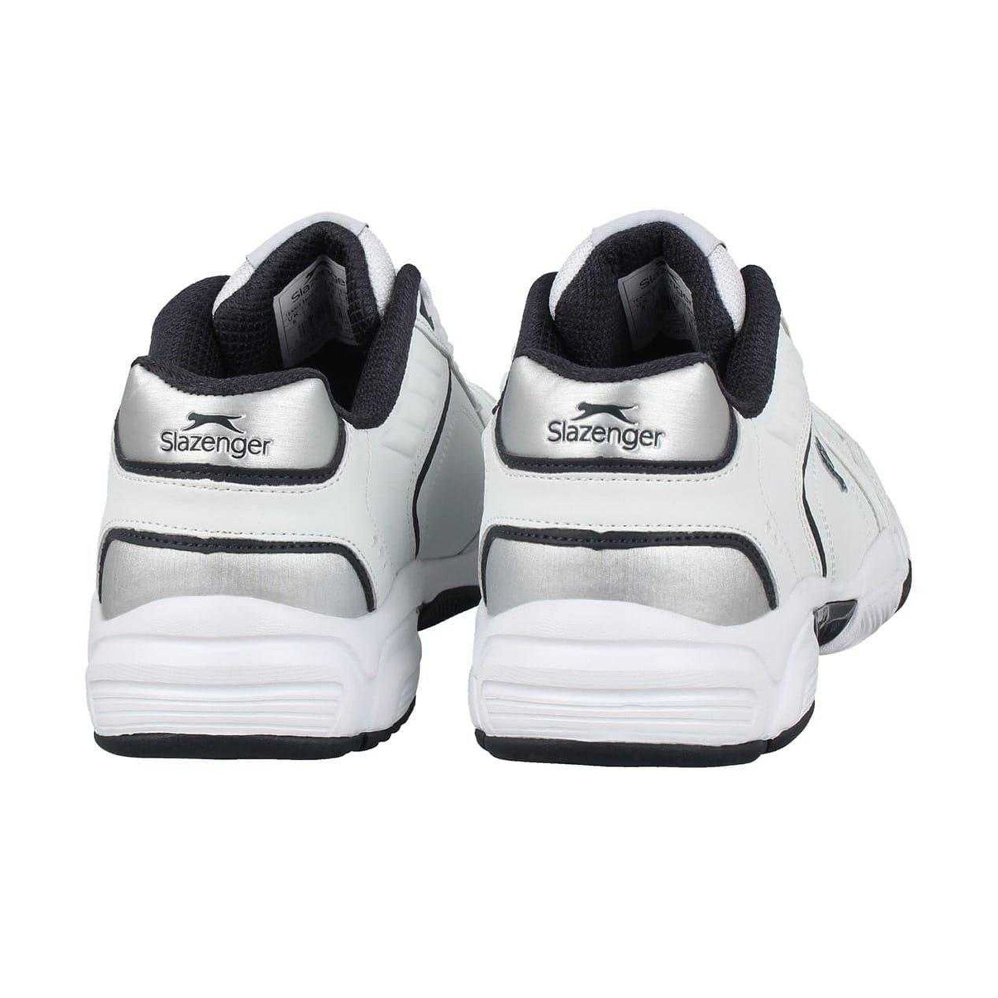 White-Navy - Back - Slazenger Mens Tennis Shoes
