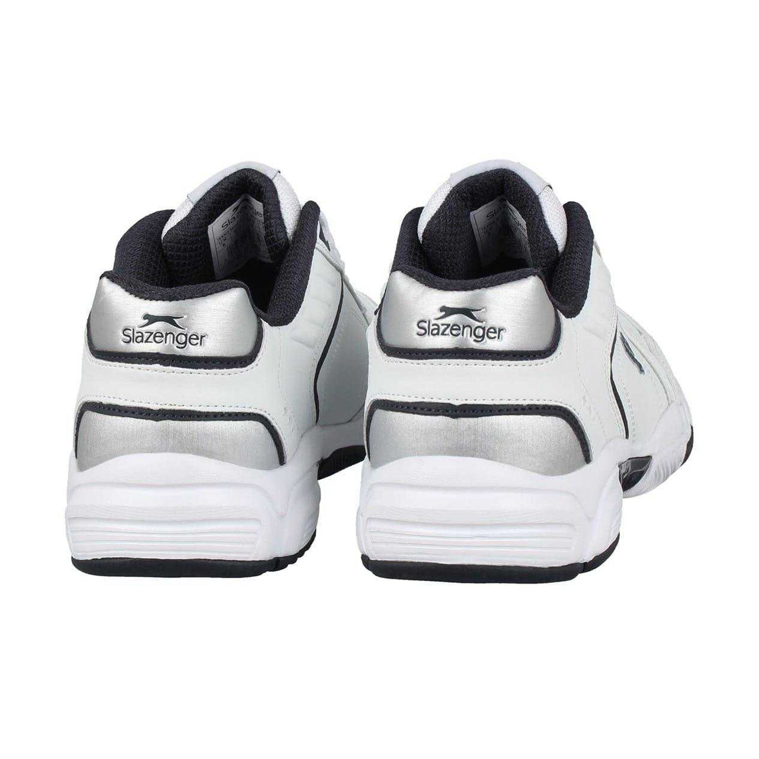 White-Navy - Back - Slazenger Mens Tennis Shoes