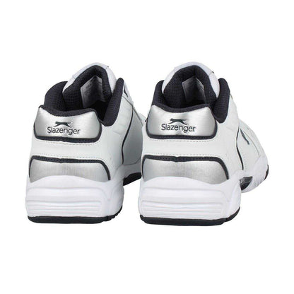 White-Navy - Back - Slazenger Mens Tennis Shoes