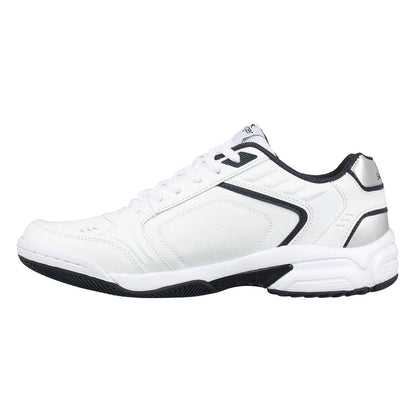 White-Navy - Side - Slazenger Mens Tennis Shoes