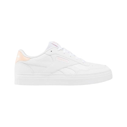 White - Front - Reebok Womens-Ladies Court Advance Trainers