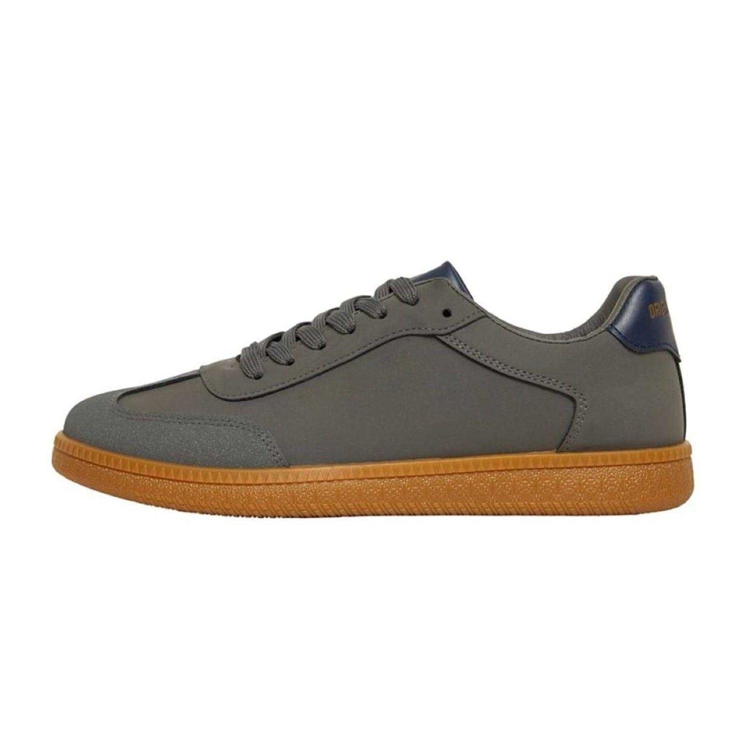 Grey - Back - Original Penguin Mens Salsa Trainers