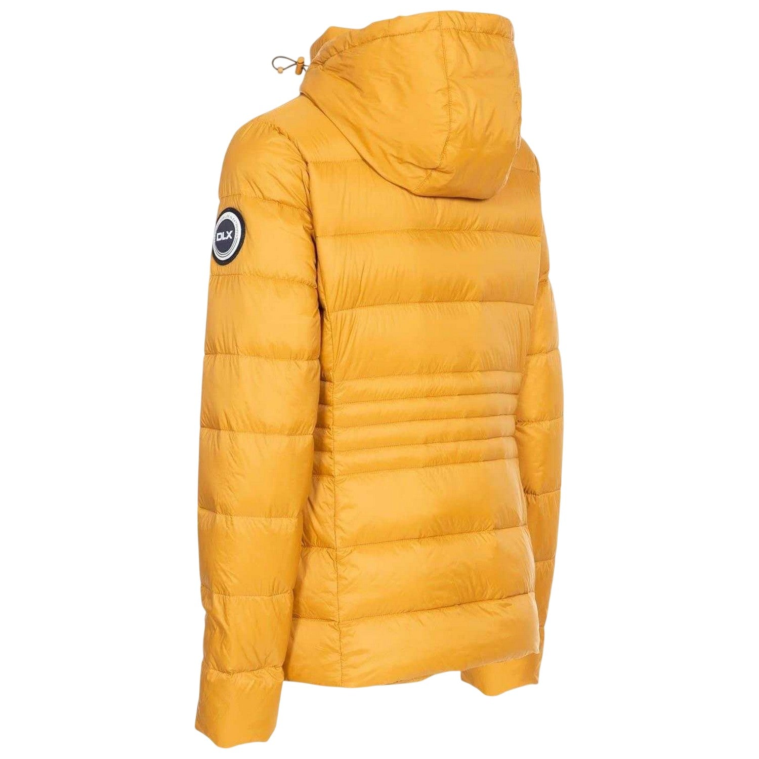 Sandstone - Back - DLX Womens-Ladies Hayling Horizontal Stripe Down Jacket