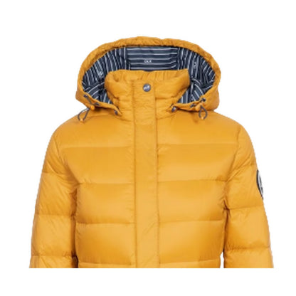 Sandstone - Side - DLX Womens-Ladies Hayling Horizontal Stripe Down Jacket