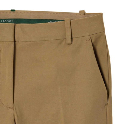 Beige - Lifestyle - Lacoste Womens-Ladies Straight Leg Trousers