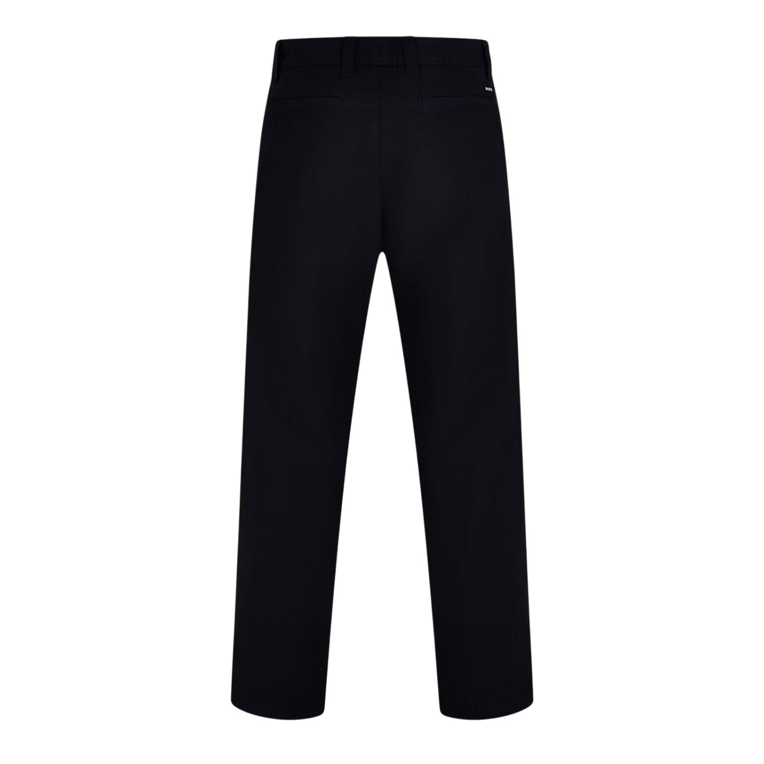 Dark Blue - Back - Boss Mens Keamon Straight Leg Trousers