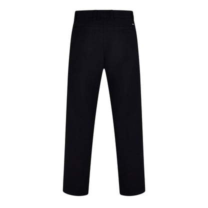 Dark Blue - Back - Boss Mens Keamon Straight Leg Trousers
