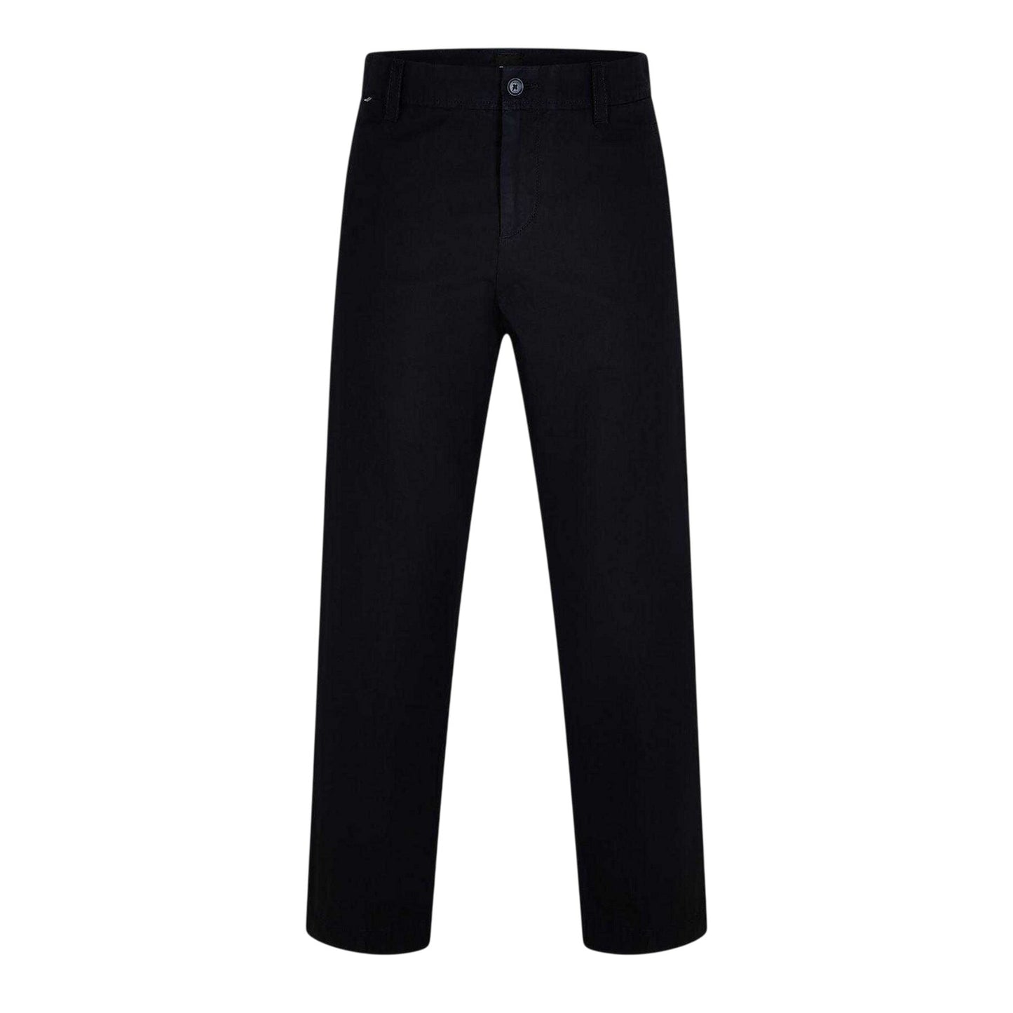 Dark Blue - Front - Boss Mens Keamon Straight Leg Trousers