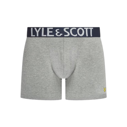 Floral-Blue - Pack Shot - Lyle & Scott Mens Tweed Gift Set (Pack of 10)