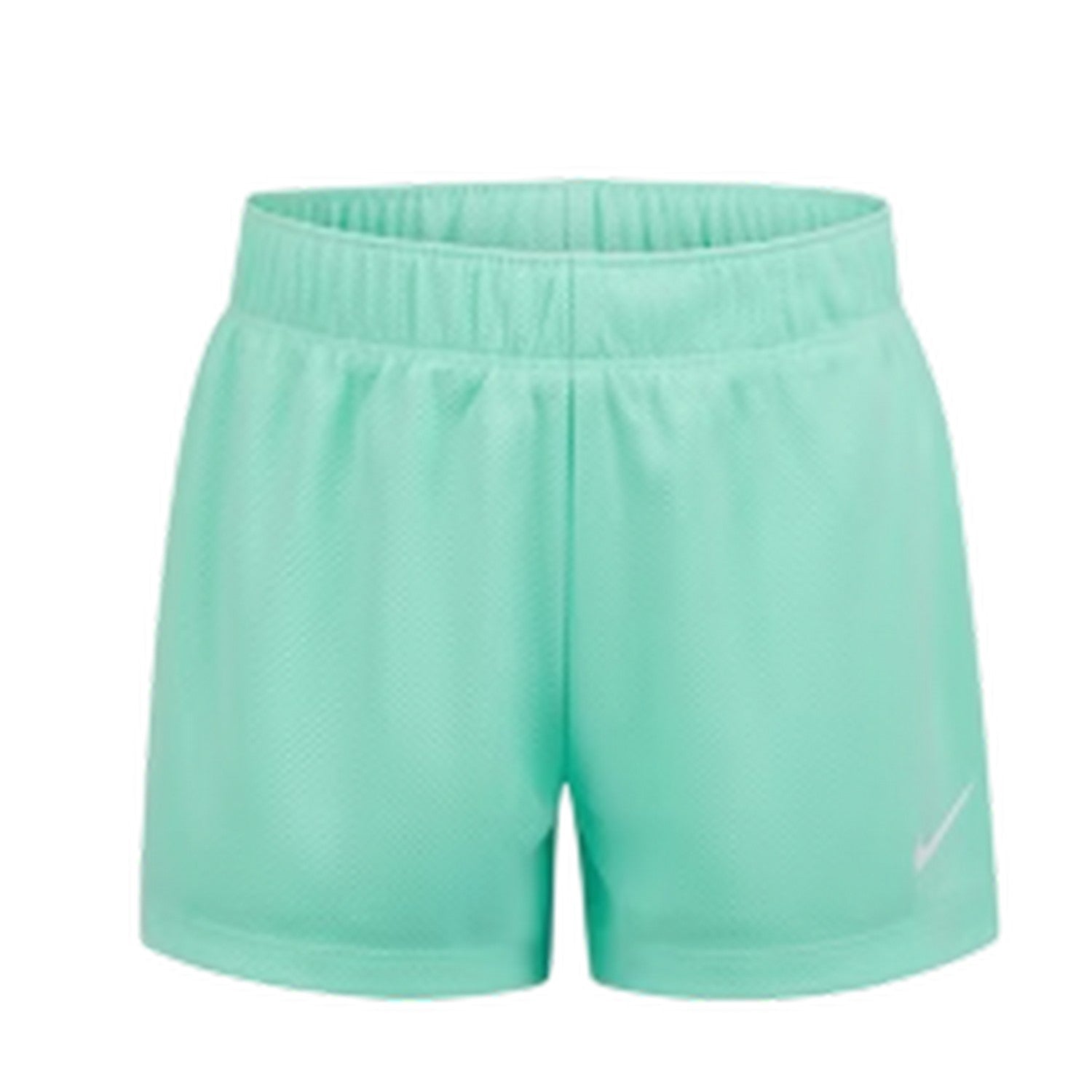 Green Glow - Side - Nike Childrens-Kids Logo T-Shirt & Shorts Set