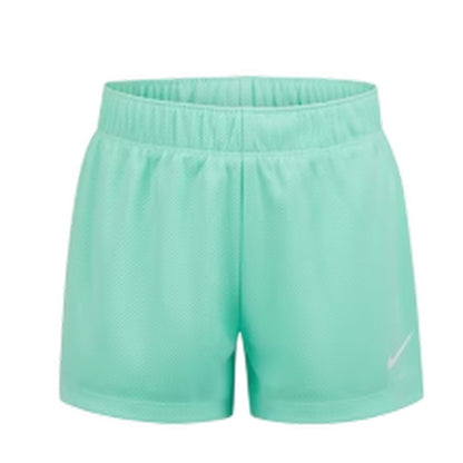 Green Glow - Side - Nike Childrens-Kids Logo T-Shirt & Shorts Set