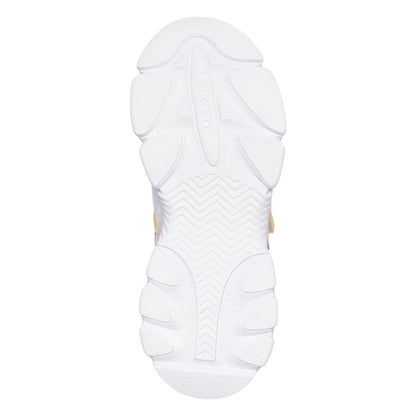 Blue-White - Pack Shot - Lacoste Childrens-Kids L003 Neo Trainers