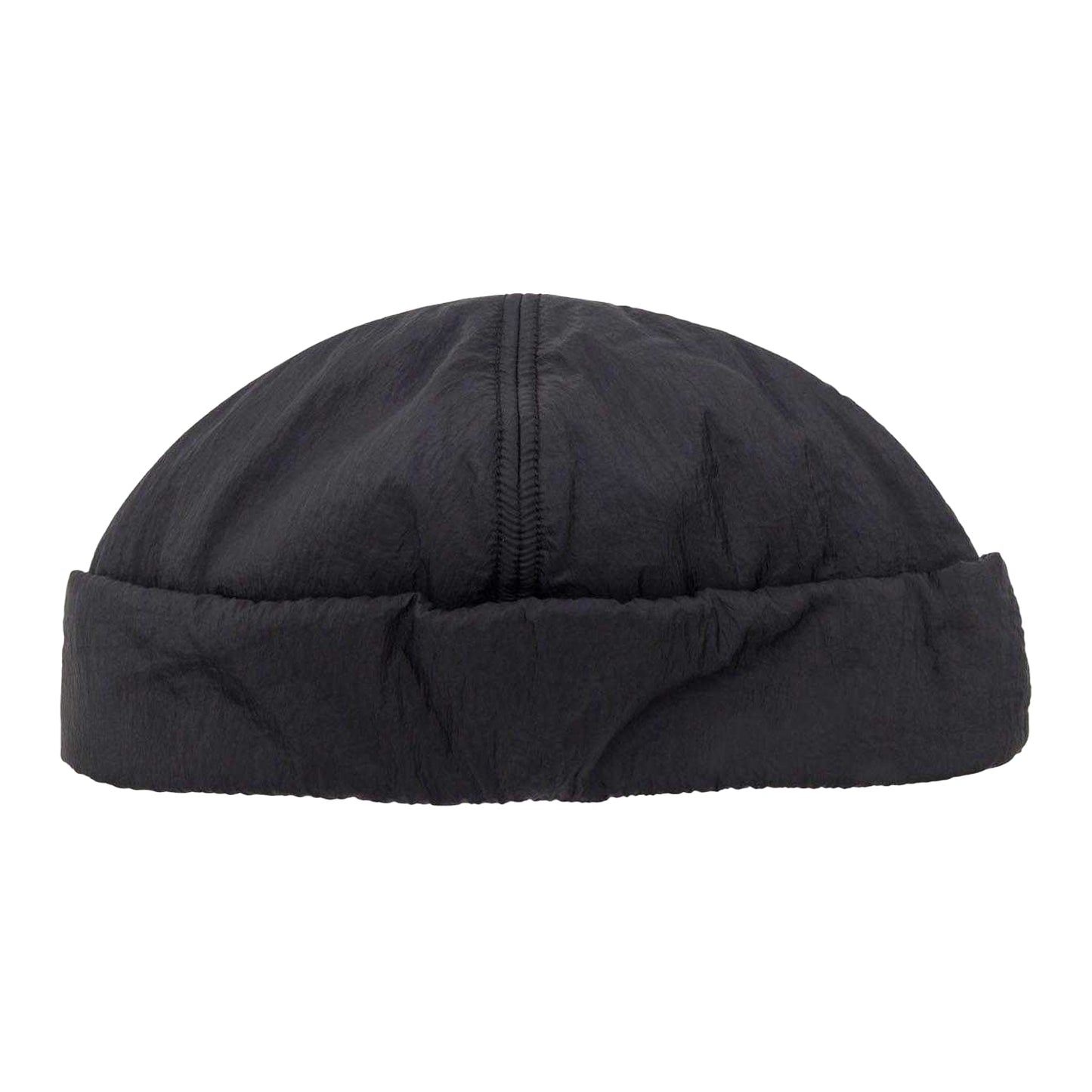 Black - Back - Y-3 Womens-Ladies Webbing Padded Beanie