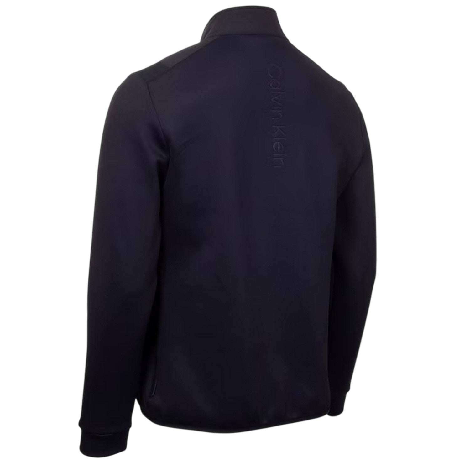 Navy - Back - Calvin Klein Mens Performance Golf Jacket