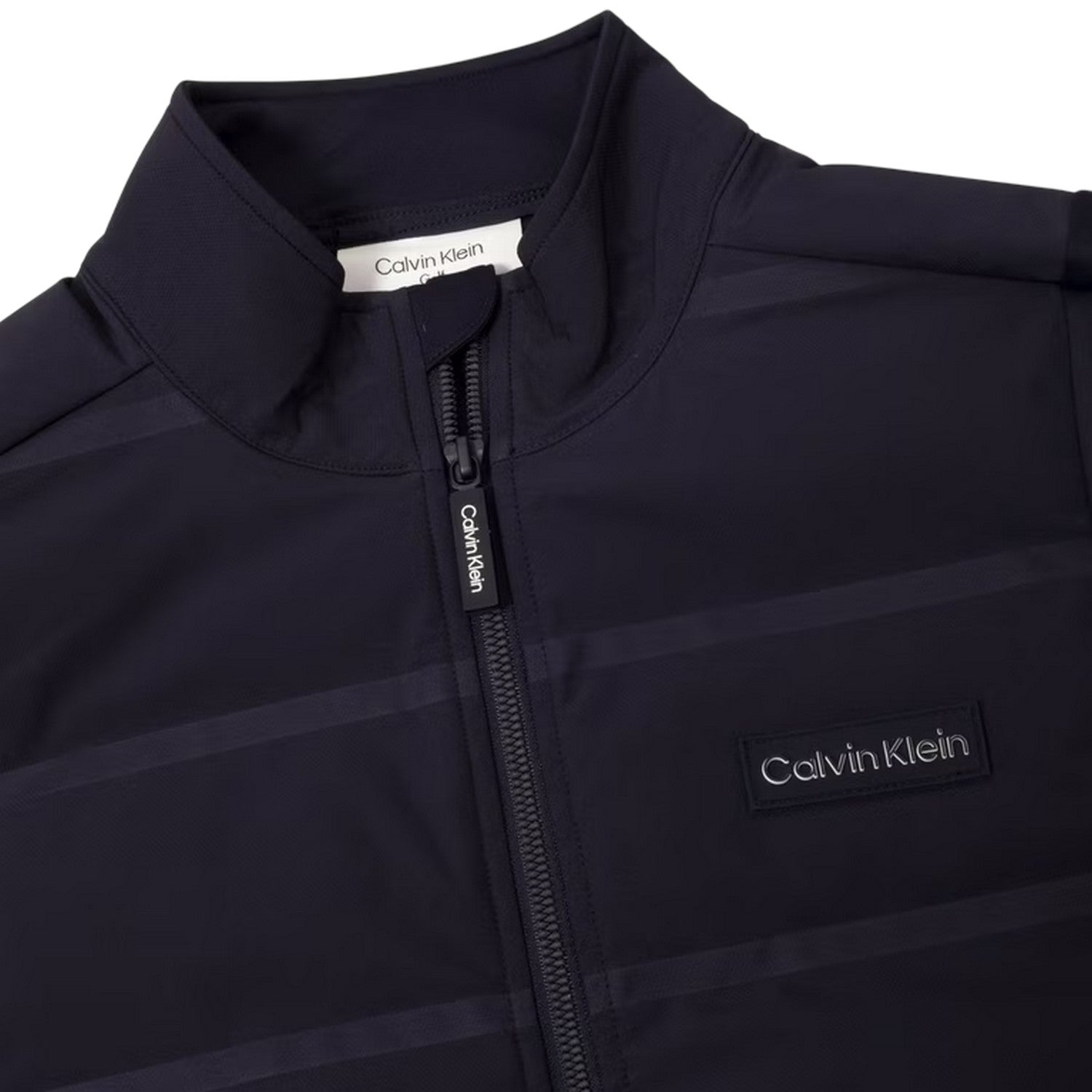 Navy - Side - Calvin Klein Mens Performance Golf Jacket