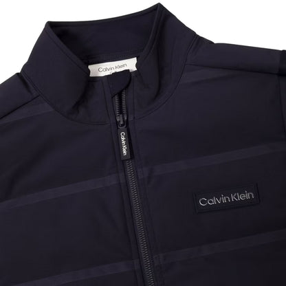 Navy - Side - Calvin Klein Mens Performance Golf Jacket