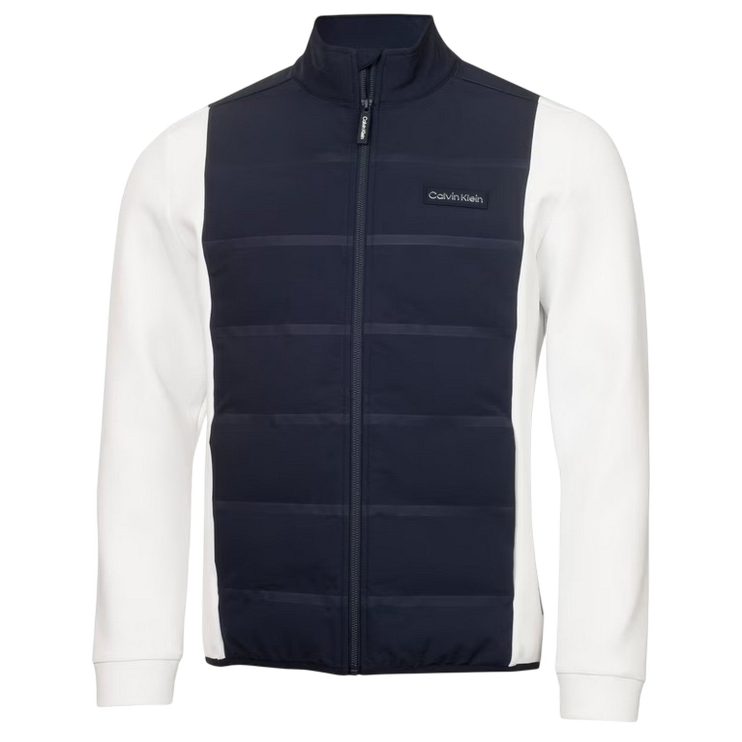 White - Front - Calvin Klein Mens Performance Golf Jacket