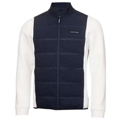 White - Front - Calvin Klein Mens Performance Golf Jacket