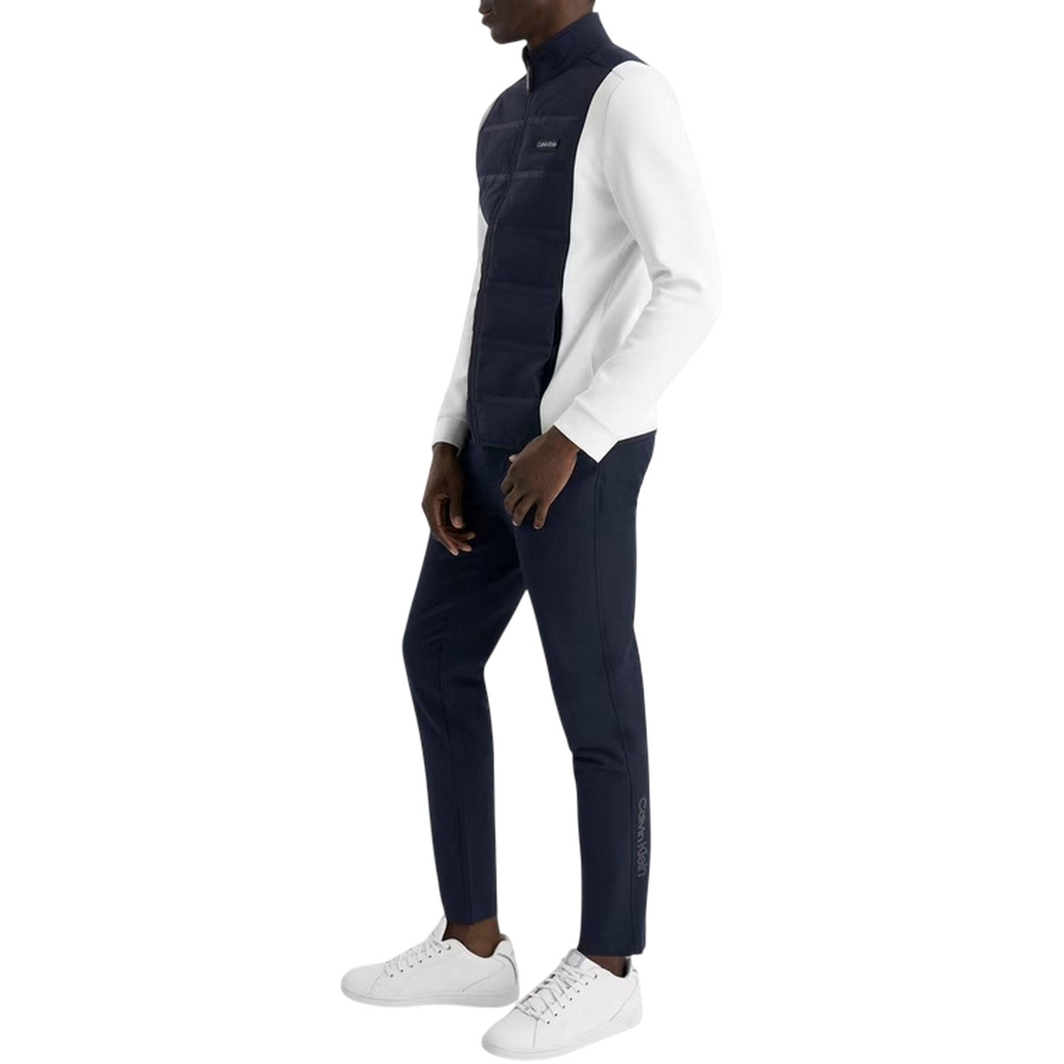 White - Lifestyle - Calvin Klein Mens Performance Golf Jacket