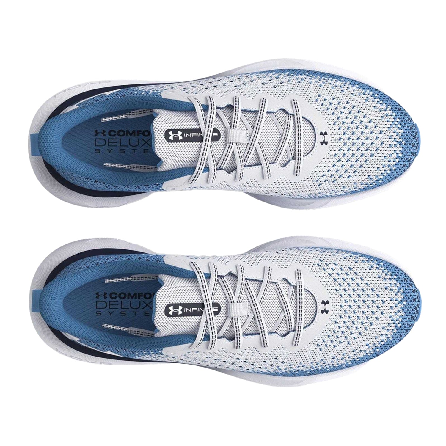 White - Lifestyle - Under Armour Unisex Adult Infinite Trainers