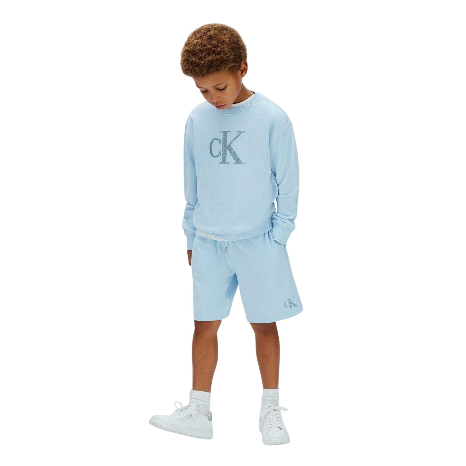 Breeze - Lifestyle - Calvin Klein Childrens-Kids Sweatshirt and Shorts Set