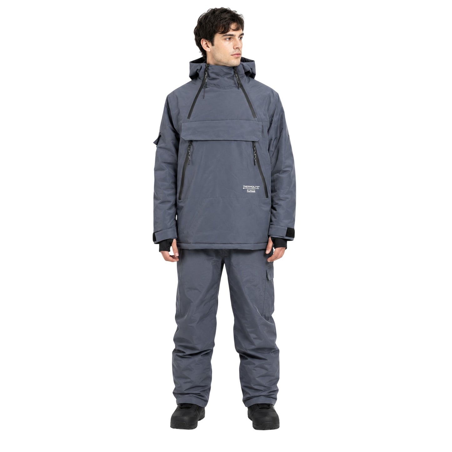 Steel Grey - Lifestyle - Jack Wills Mens Ski Jacket