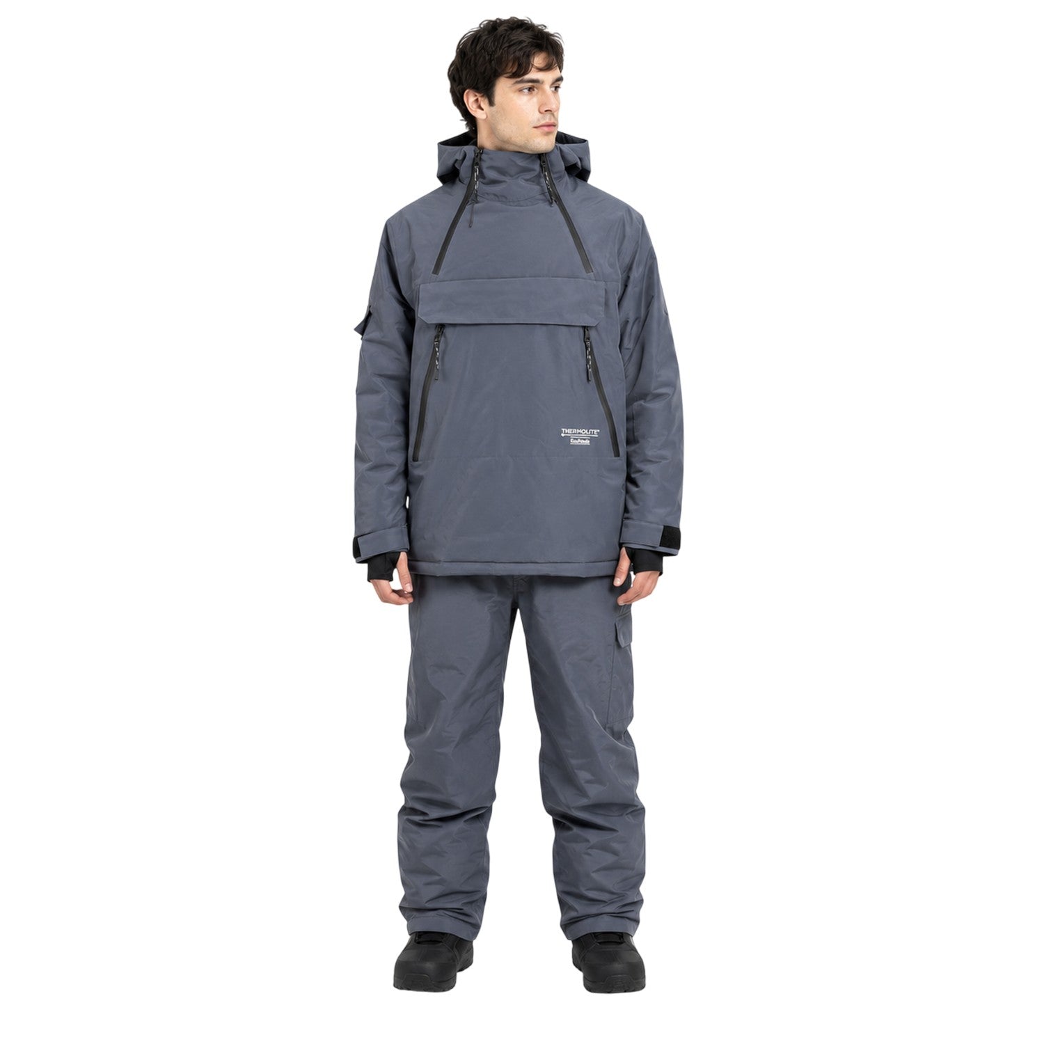 Steel Grey - Lifestyle - Jack Wills Mens Ski Jacket