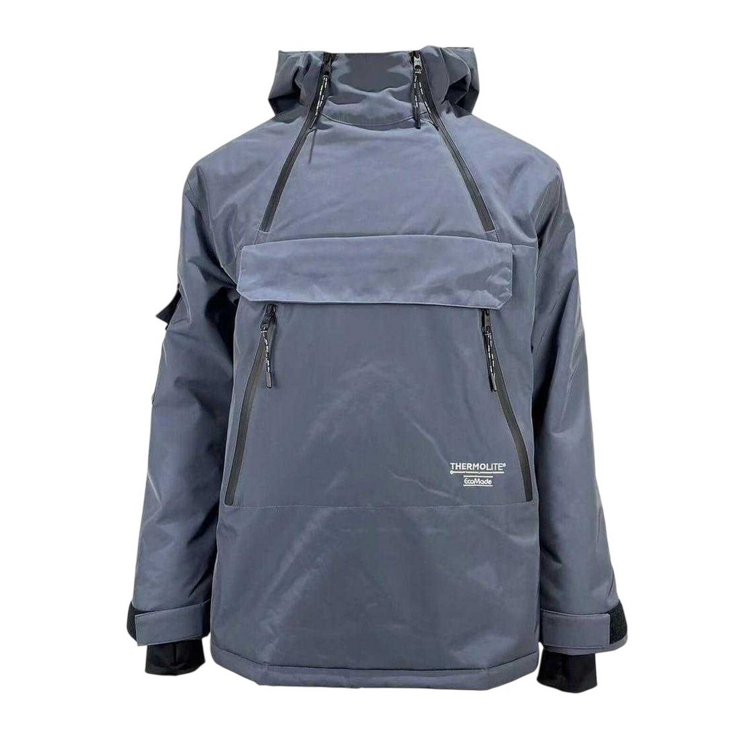 Steel Grey - Front - Jack Wills Mens Ski Jacket