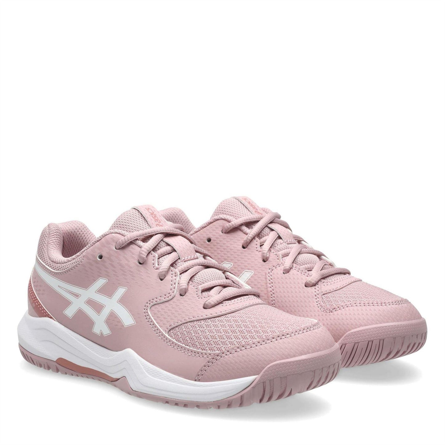 Pink - Lifestyle - Asics Childrens-Kids Dedicate 8 Tennis Shoes