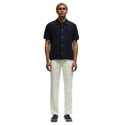 Cream - Pack Shot - Lacoste Mens Straight Suit Trousers