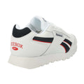 White-Navy - Back - Reebok Unisex Adult Glide Suede Trainers