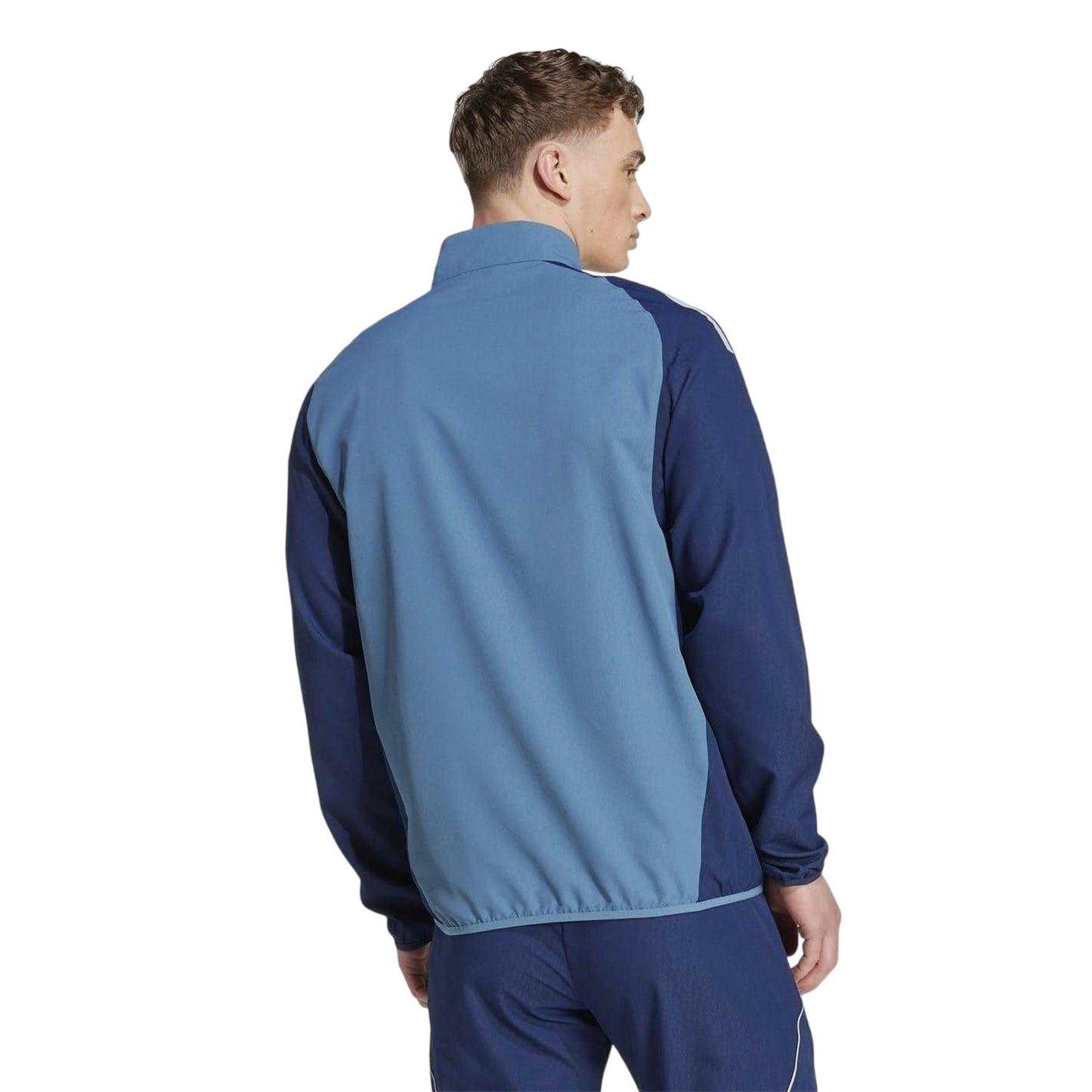 Blue - Back - Adidas Mens Arsenal FC Regular Tracksuit Top
